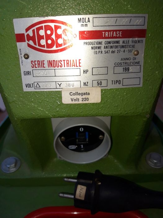 Esmeriladora industrial nova