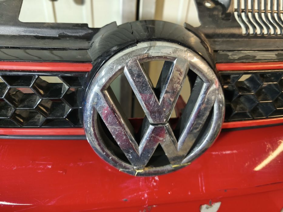 VW GOLF VI Zderzak Przedni Grill Spryskiwacze PDC F-vat