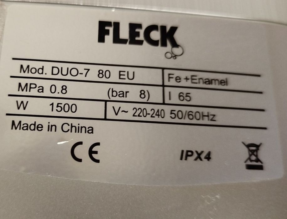 Peças para Ariston fleck duo 7 80 litros