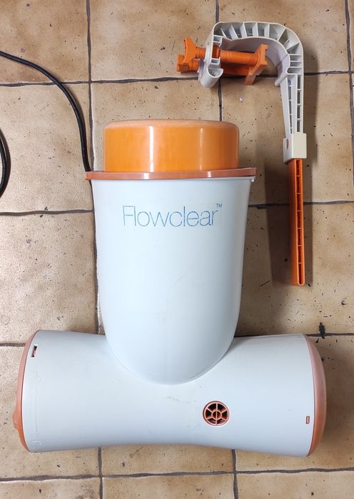 Conjunto piscina 4x2,11x0,81m EXTRAS e BOMBA SUBMERSÍVEL, LER DESCRIÇÃ