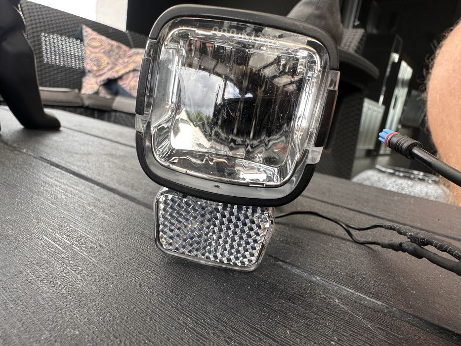 Przednia lampa do roweru elektrycznego z systemem bosch. Do mtb CON-TEC