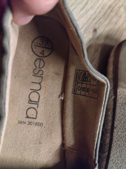 Buty lekkie espadryle 36