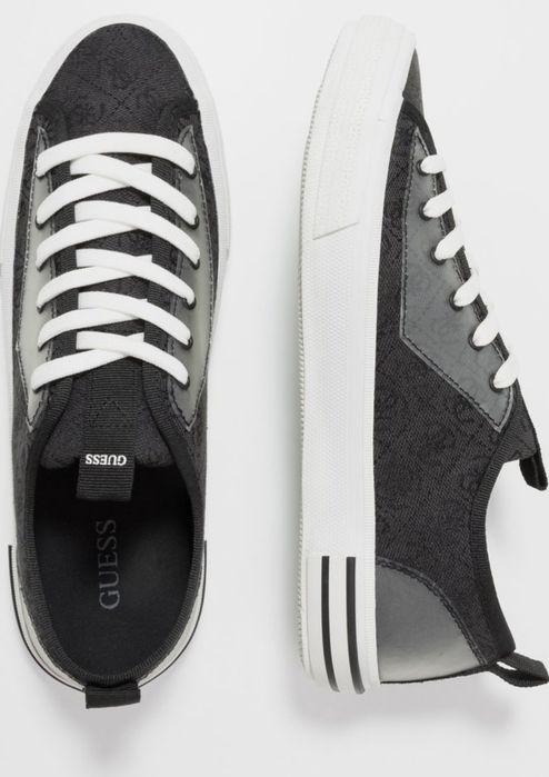 Świetne męskie sneakersy, trampki Guess 45, nowe monogram