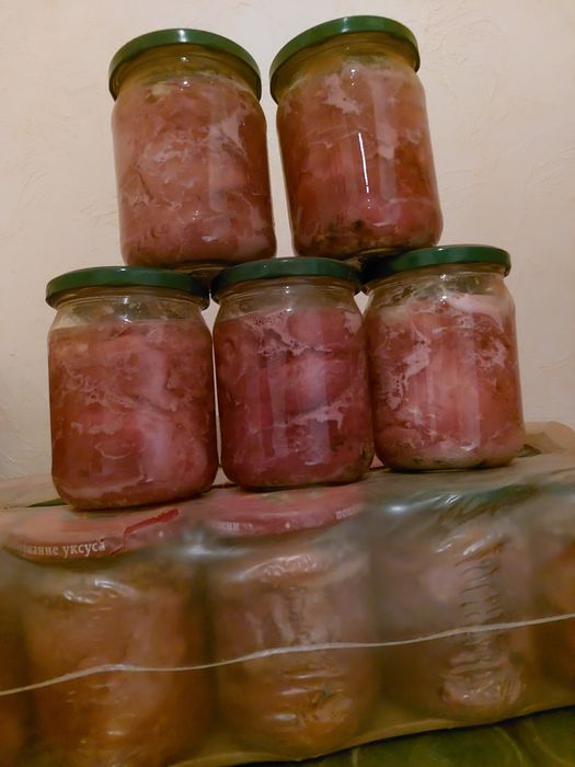 Консервы свинные для животных
