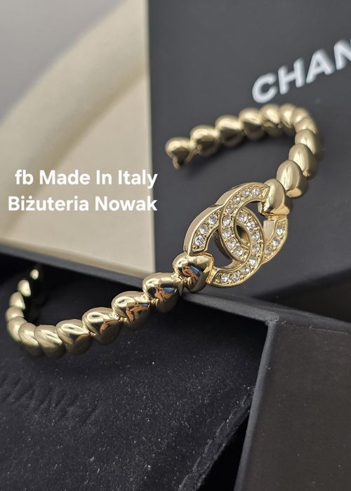 Bransoletka cc chanel cyrkonie
