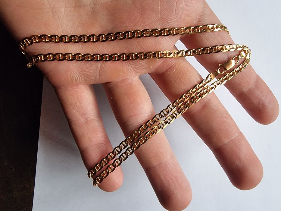 Złoty łańcuszek Splot gucci 8g Nowy 585 14k 55 cm 260 zł/g