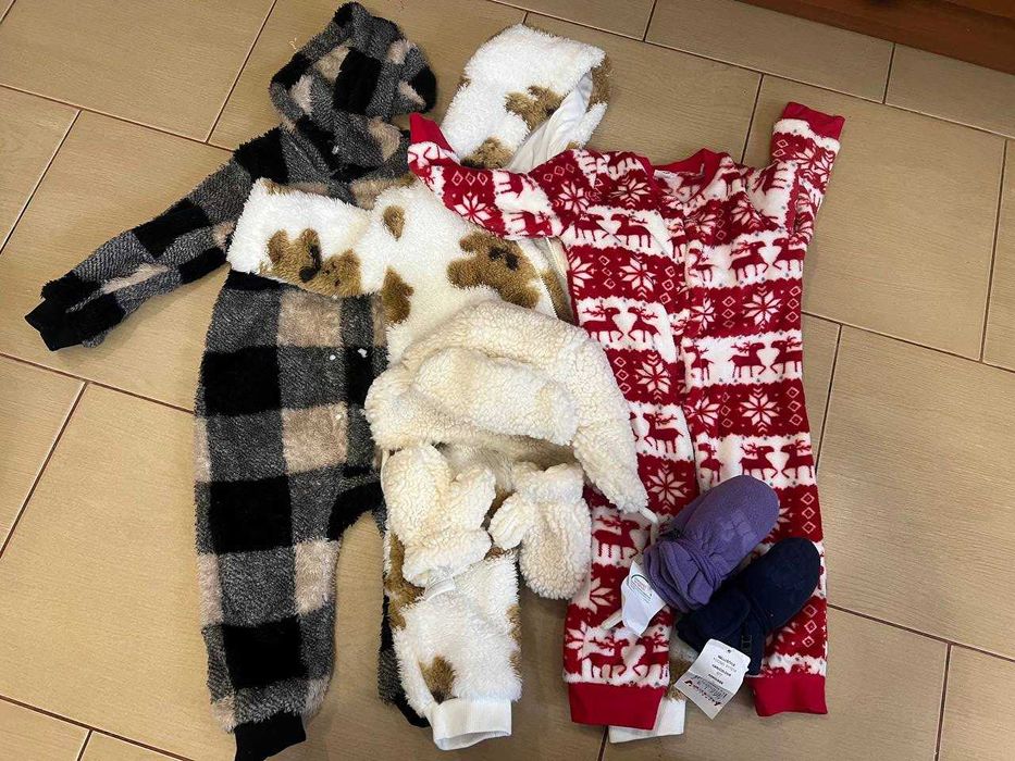 Дитячі зимові речі 0–2 роки | комбінезони, куртки, взуття