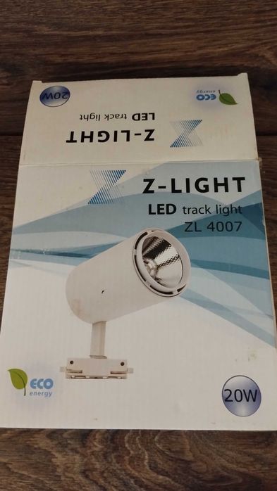Трековые LED прожекторы светильники светодиодные Z-light 20W