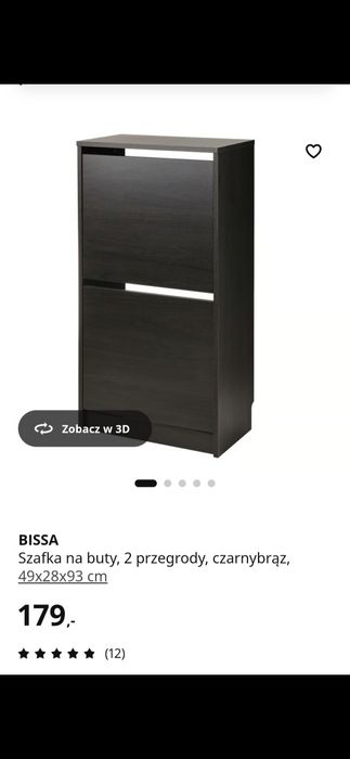 Szafki do butów Bissa