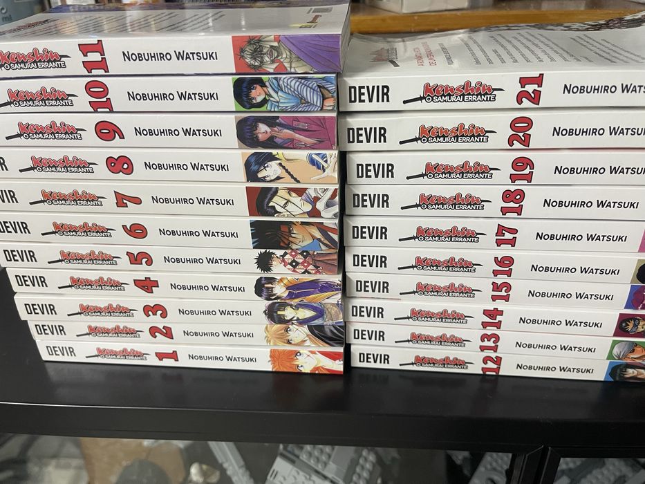 Livros mangá Kenshin