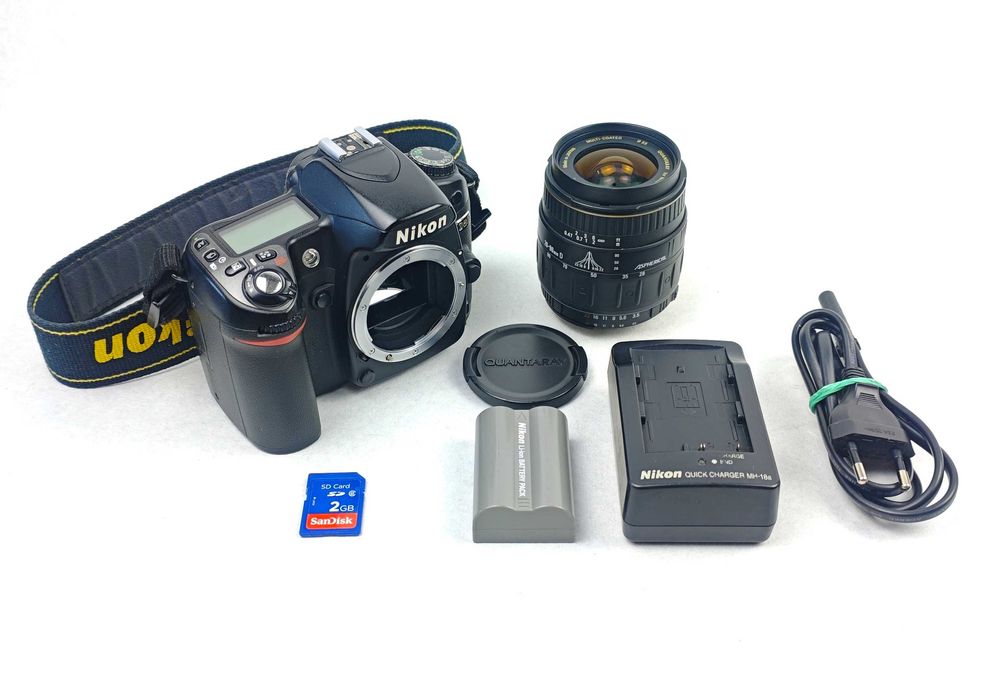 Дзеркальний фотоапарат Nikon D80 28-90mm 2Gb ["Викрутка" / CCD матриця]