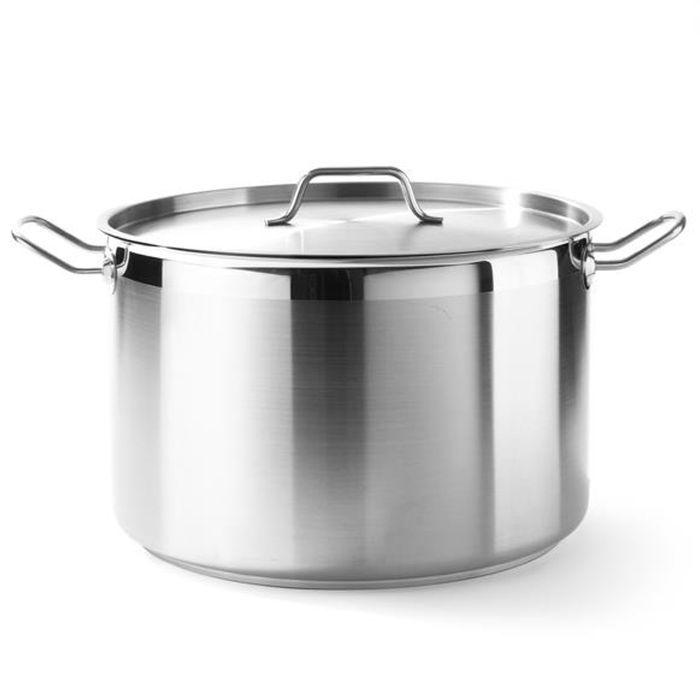 Garnek średni profi line z pokrywką 7 l śr. 240 x 150 h - hendi