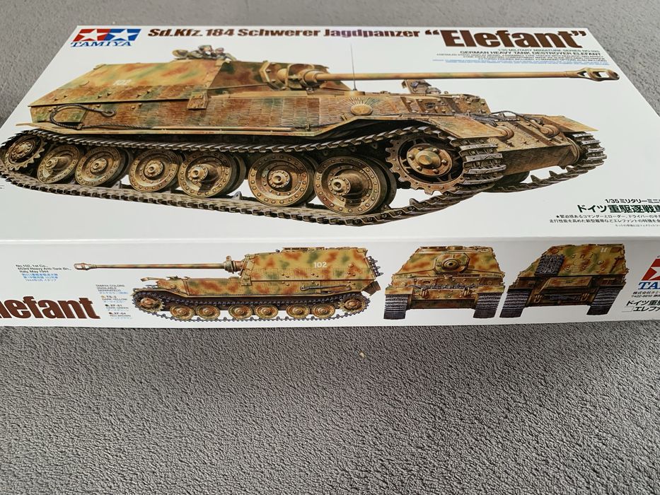 Czołg Elefant model do sklejania Tamiya 35325