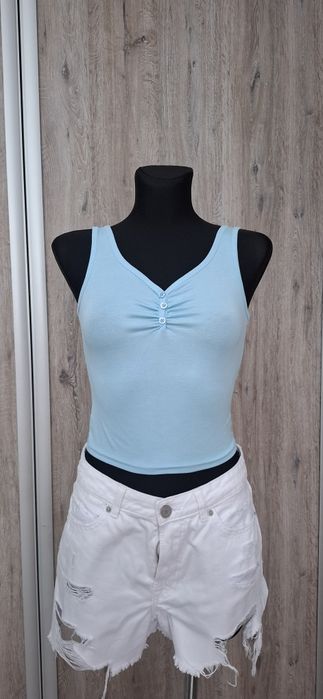 Błękitny top  roz M