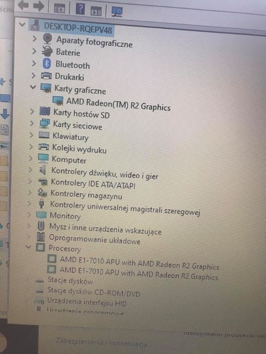 Laptop ASUS polecam