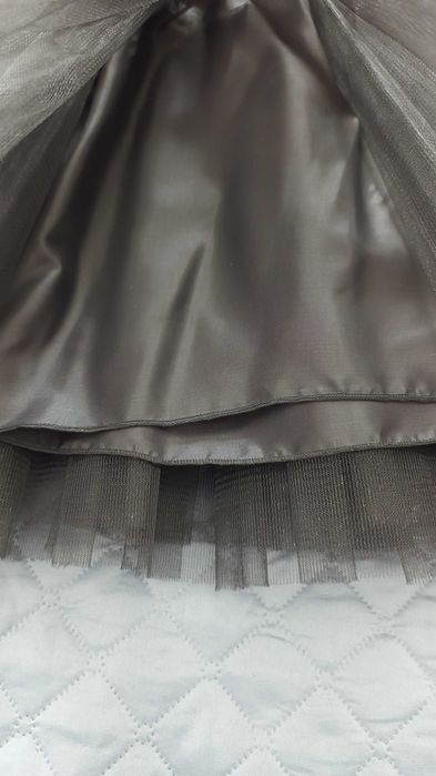 spódnica czarna tiulowa damska