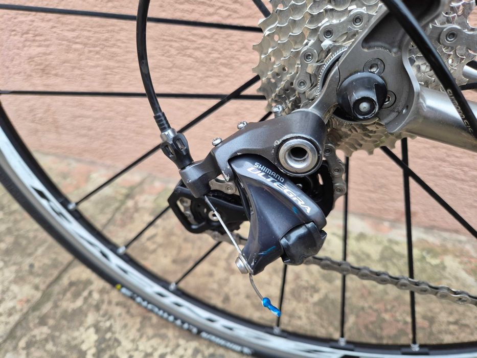 Rower szosowy tytanowy Gilbertson, tytan, Shimano Ultegra, Racing 1