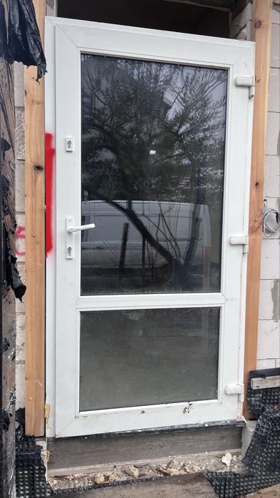 Drzwi PCV szklane 2 szt tanio Darlowo