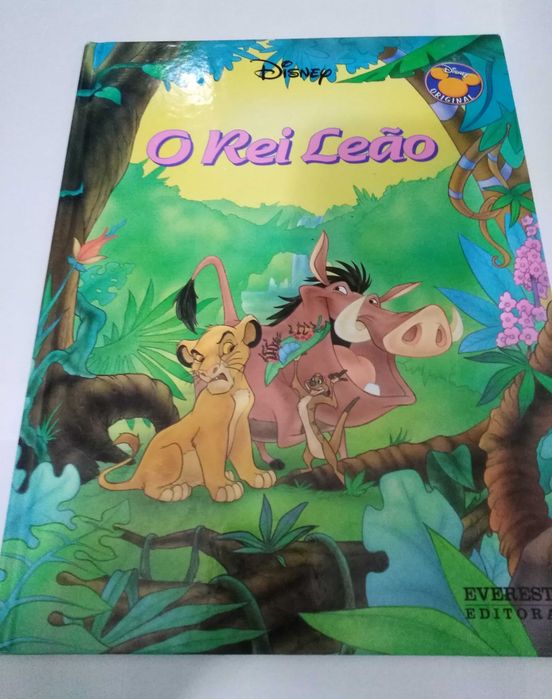 Livro O Rei Leão.