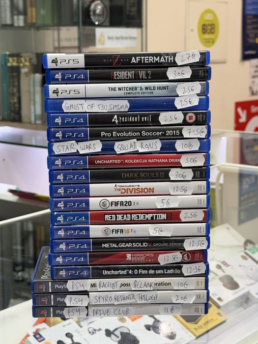 Jogos ps5 e ps4