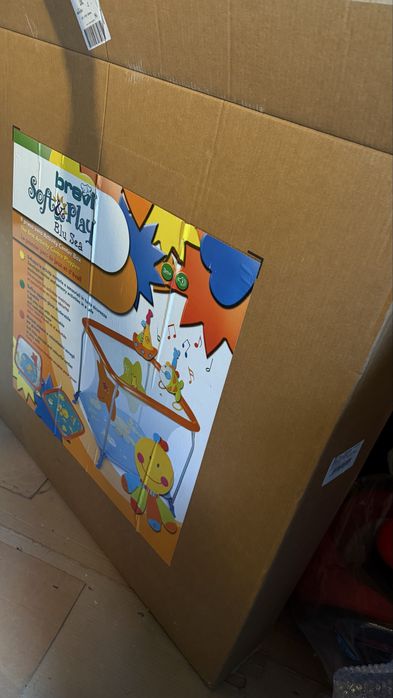 Parque infantil com colchao