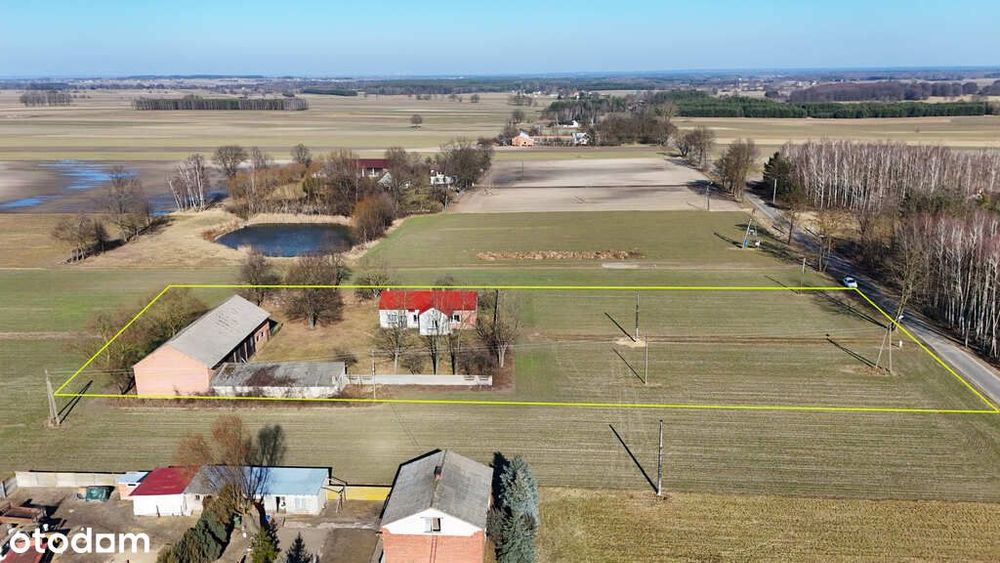 Dom 105 m² z działką 6000 m² – Piaski