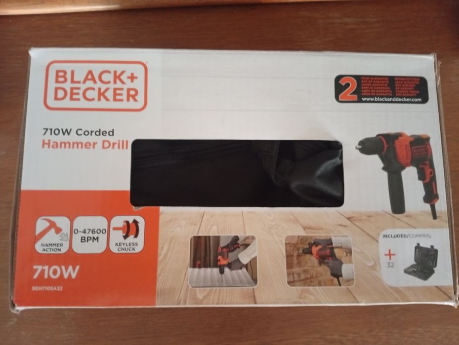 Wiertarka udarowa Black Decker
