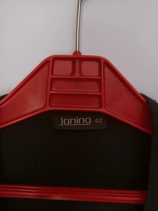 Czarny dzianinowy sweter kardigan Janina. Rozmiar 42