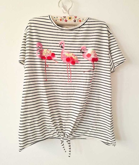 Conjunto calças ganga e t-shirt Zara 11-12 anos - muito bom  estado