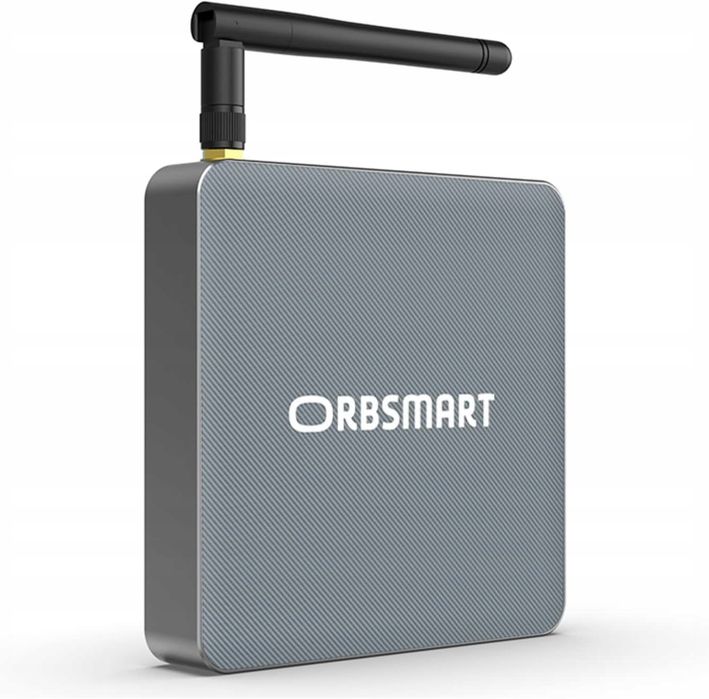 outlet orbsmart tr43 android tv box 4k hdr 8gb ram 64gb wifi lan hdmi 2.0
