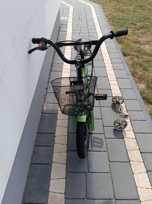 Rowerek rower BMX 12 z kółkami bocznymi, nowe opony i dętki