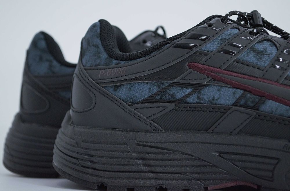Nike P-6000 Black/Burgundy Crush кросівки 39-44 розмір