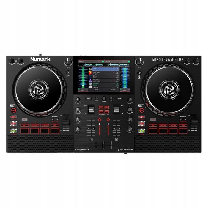 Płytka dolnych wejść/wyjść Konsola DJ Numark Mixstream Pro+