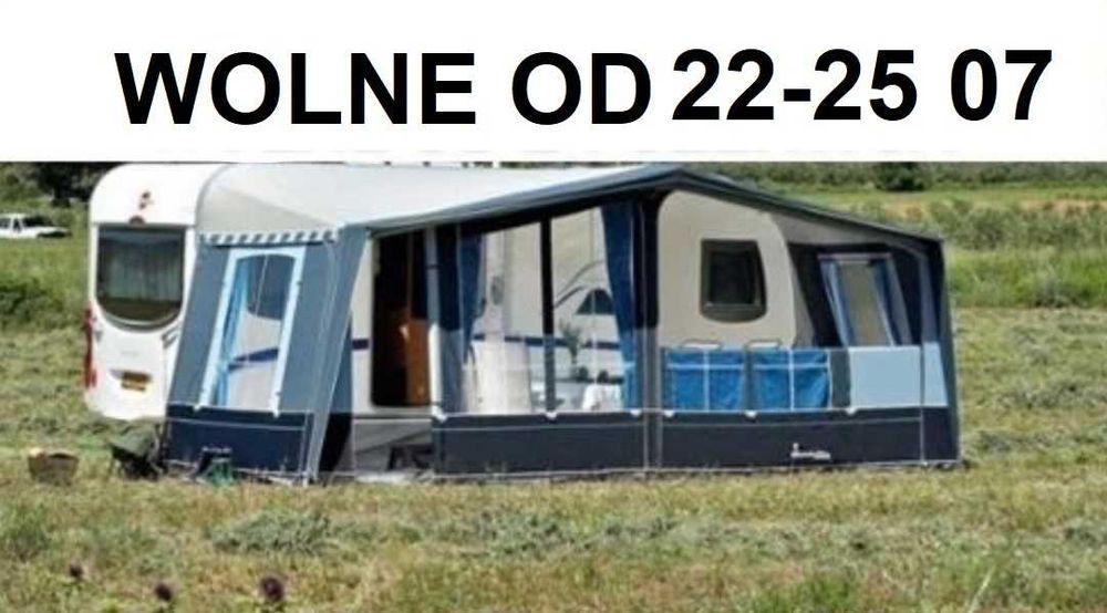 LAST MINUTE Wynajem Przyczepa Chalupy 5,5 Albatros kamper kempingowa