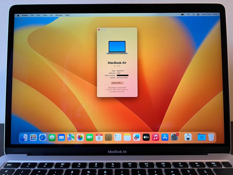 Macbook Air 13'' M1 - 256GB / 8GB RAM