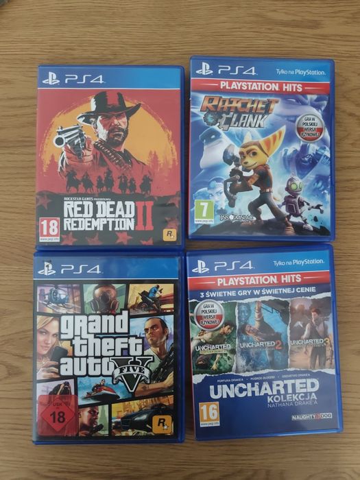 Sprzedam gry na ps4