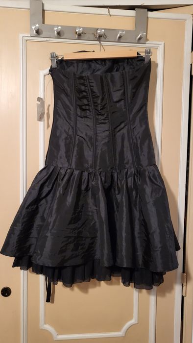 Vestido sexy preto novo com etiqueta 36