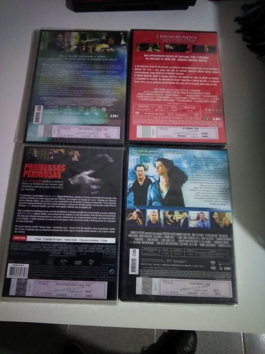 Lote de quatro Dvds