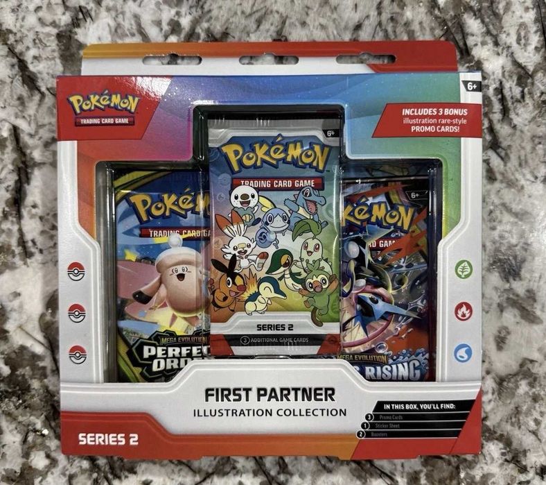Pokémon First Partner Series 2 selado