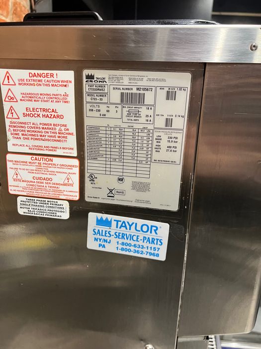 Maszyna do lodów Taylor 723 w dobrym stanie