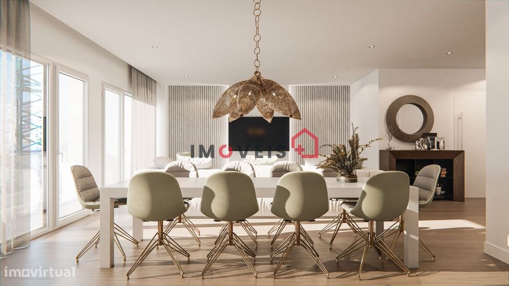 Apartamento T3 c/ terraço no rés de chão – centro da cidade