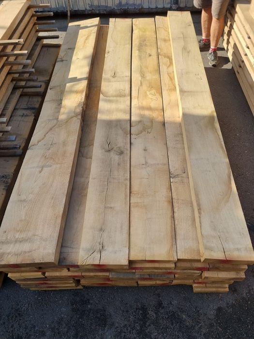 Дошка Дуб 50мм суха, mix