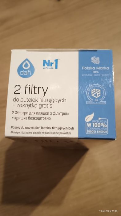 Filtry do butelki filtrującej Dafi