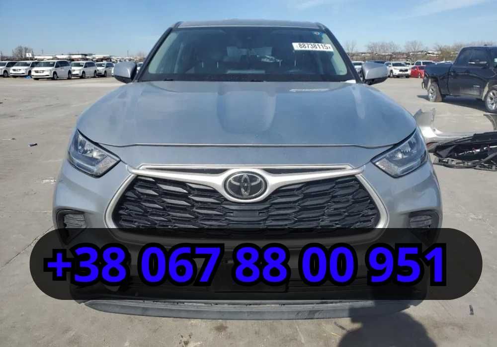 Бампер Toyora Highlander 2019- разборка тойота хайлендер запчастини