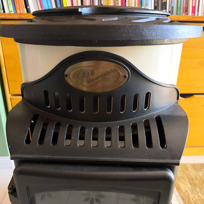 Lareira Salamandra a gás aquecedor