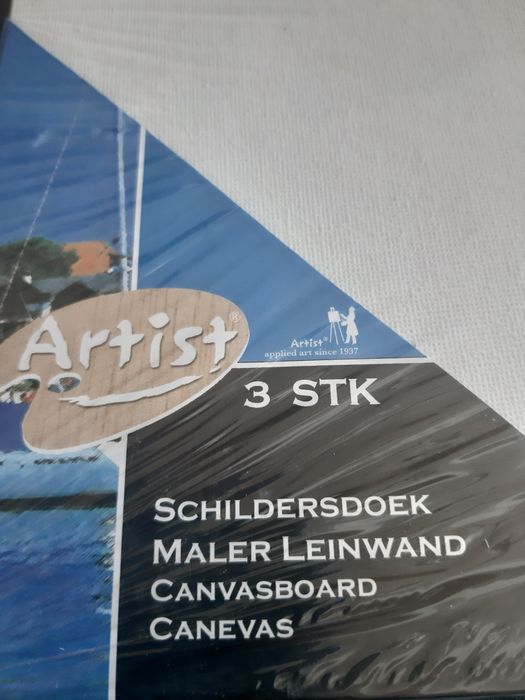 Płótno do malowania 3 sztuki zestaw obrazek