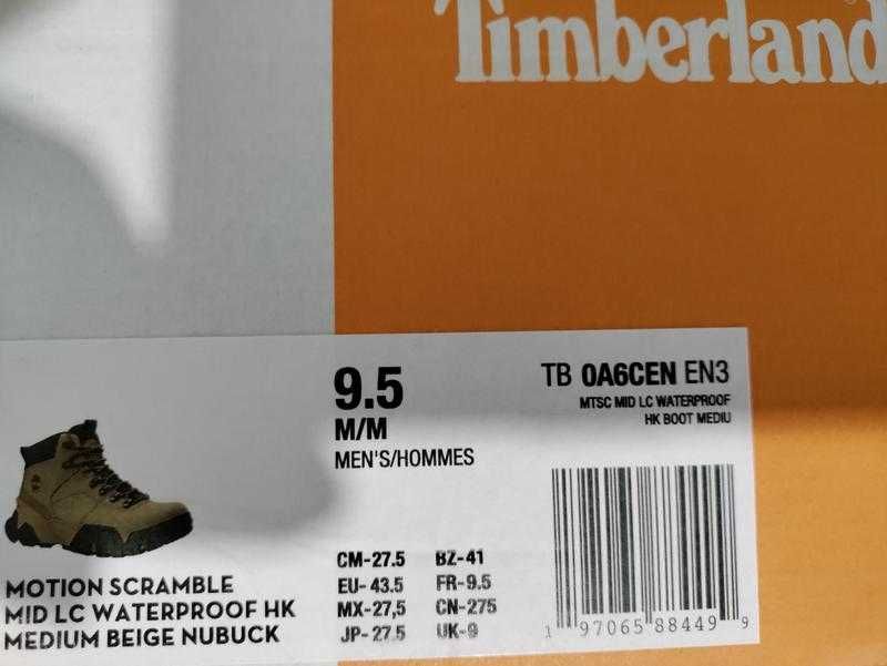 Черевики timberland, р. 9,5 (наш 42-42,5)