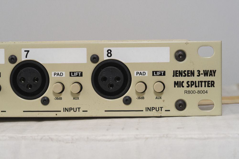 Spliter mikrofonowy Jensen Radial 0X8 , Radial 80x rack Jensen