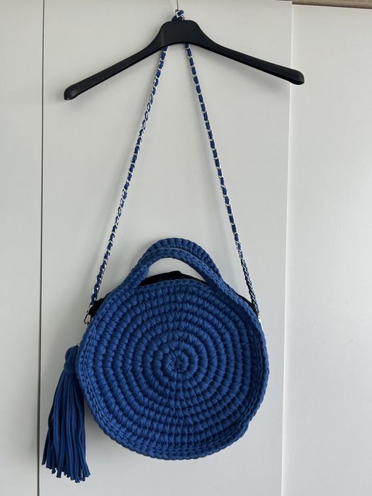Torebka koszyk handmade