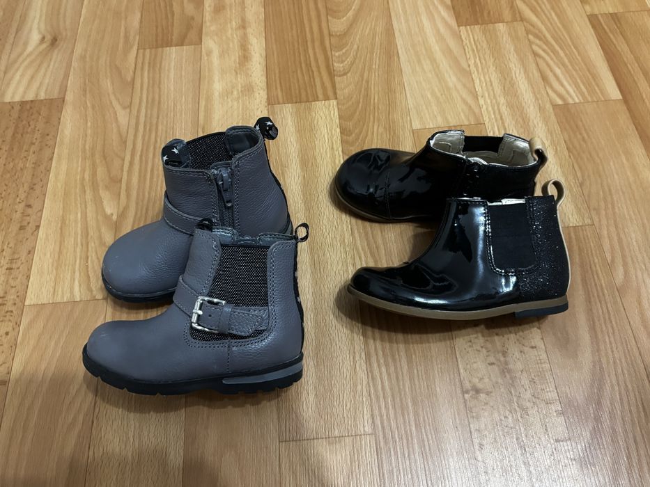 Осінні чоботи, черевики, хайтопи, ботинки Clarks 22 розмір, устілка 13,5 см, 14,5 см